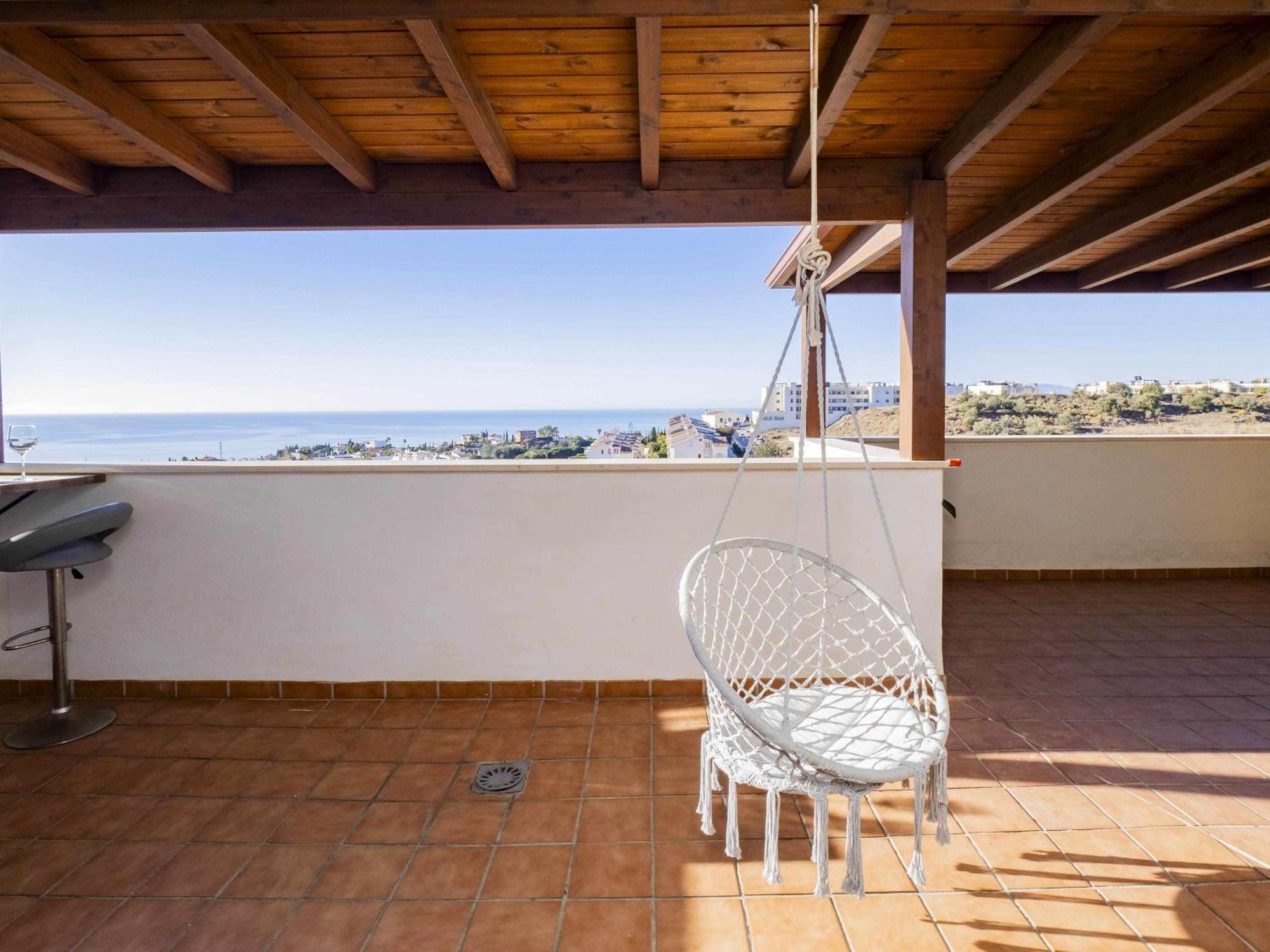 Appartamento Atico Con Vistas Al Mar Piscina Y Parking Málaga Esterno foto